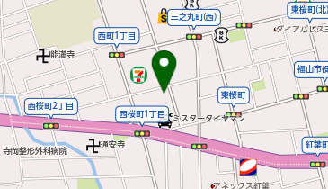 吉井財務研究所(税理士法人)福山オフィスの地図画像