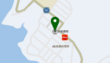 魚梁瀬杉の家の地図画像