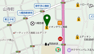 保険クリニックイオンタウン黒崎店の地図画像