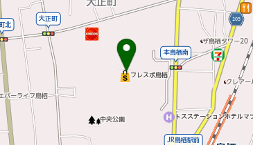 ベニハナ・フレスポ鳥栖店の地図画像