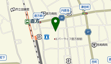 まごころ弁当直方店の地図画像