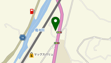 佐々メモリードホールの地図画像