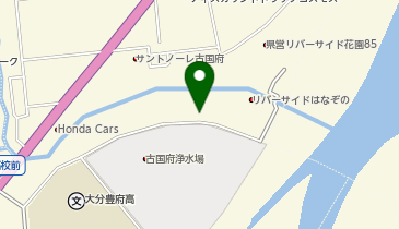 大分トキハタクシー 配車の地図画像
