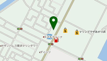 デイサービスセンター東浜の地図画像
