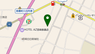 くまさん接骨院の地図画像