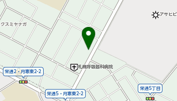 洋裁センターの地図画像
