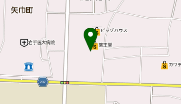 美容室yumeの地図画像