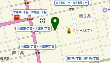 食道園の地図画像