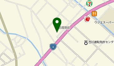 スターブックス古川店の地図画像