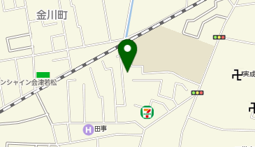 キッチン大町杏の地図画像