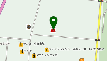 ズンドコ商店ジョイフル本田ニューポートひたちなか店の地図画像