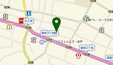 豆腐料理一丁の地図画像