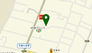 韓丼水戸千波店の地図画像