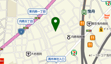 向島法人会(公益社団法人)の地図画像
