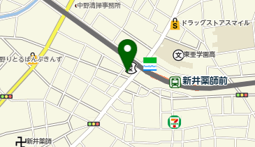キッズボイス学童クラブ新井薬師前校の地図画像