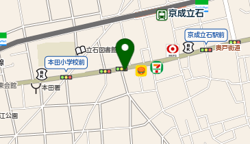 美容室Mの地図画像