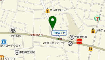 はちや動物病院の地図画像