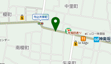 スプーノ神楽坂の地図画像