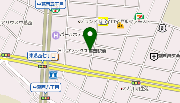 大福犬猫病院の地図画像