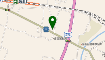 山梨肥販の地図画像
