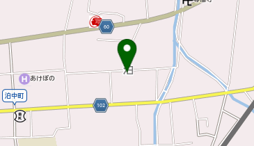金井クリーニング店の地図画像