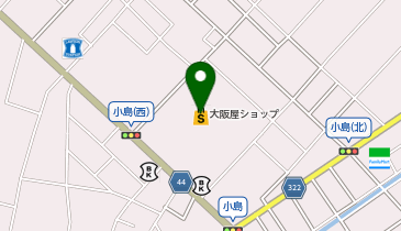 ウイングかわいアプリオ店の地図画像