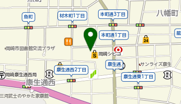 洋服のお直しリフォームハウス山本の地図画像