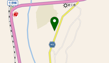 メグミルク七宗の地図画像