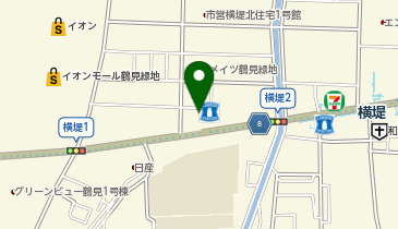 VividHair鶴見店の地図画像