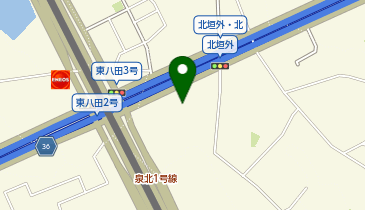 黄色いステッキの地図画像