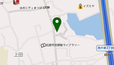 ケア21河内松原の地図画像