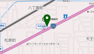 ウッディモンキーの地図画像