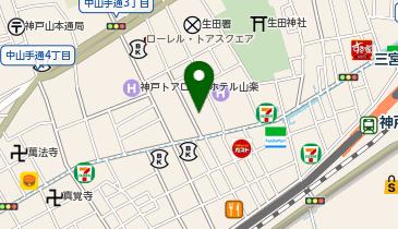 ベルの地図画像