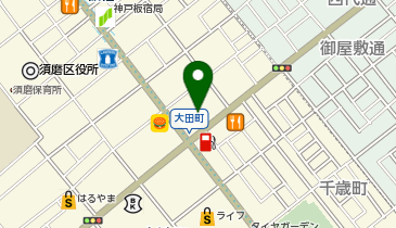 FAM板宿教室の地図画像