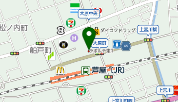 株式会社ブルーレモンの地図画像