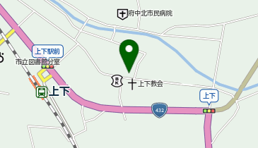 泊まれる町家天領上下の地図画像