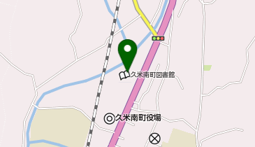 晴れの国岡山農業協同組合久米南支店の地図画像