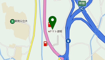 晴れの国岡山農業協同組合新見LPガスセンターの地図画像