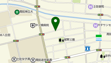 こうち文化福祉振興財団(一般財団法人)の地図画像