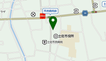 土佐市観光協会(一般社団法人)の地図画像