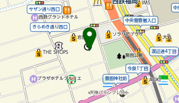 ムータ・マリンゴルフ岩田屋本店の地図画像