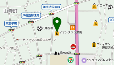 井筒屋イオンタウン黒崎ショップの地図画像
