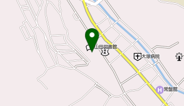 嘉麻市役所 山田支所市民地域振興課 市民サービス係の地図画像