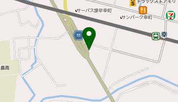 KRC諫早保険代理店の地図画像