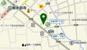 誠新産業株式会社熊本営業所の地図画像