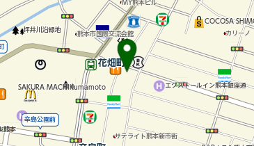 フラワーショップミントの地図画像