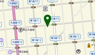 FMウイング 株式会社おびひろ市民ラジオの地図画像