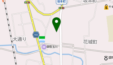 宗教法人天理教花巻分教会の地図画像