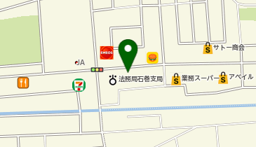 ジェイエステティック石巻店の地図画像