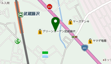 西海岸入間店の地図画像